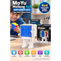 Moyu Mfjs Meilong 4x4 Küp Robot Seti Robot Standlı Zeka Küpü Mf8966 12,5 Cm