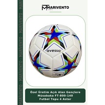 Özel Üretim Açık Alan Gençlere Müsabaka Ft-800-140 Futbol Topu 4 Astar Çok Renkli