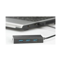 Da-70240-1 4 Port Usb 3.0 Hub, 5v/2a Güç Adaptörü Dahil, Alüminyum