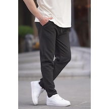 Madmext Siyah Düz Paça Erkek Pantolon 6535-siyah Siyah