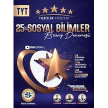 2025 Bilgi Sarmal Tyt Sosyal Bilimler Yıldızlar Yarışıyor 25 Li Branş Denemesi