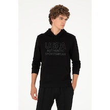 U.s. Polo Assn. Erkek Siyah Sweatshirt 50293439-vr046 Siyah