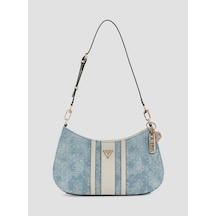 Guess Denim Logo Noelle Iı Omuz Çantası-dl967218 Mavi