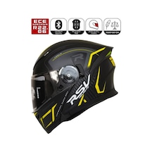 Fr-965 Durcan Yellow Motosiklet Kaskı Çene Açılır Güneş Vizörlü Motorcu Kask Çok Renkli