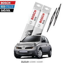 Nissan Micra Silecek Takımı 2005-2010 Bosch Eco