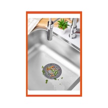 Yuvarlak Lavabo Süzgeci Plastik Diğer