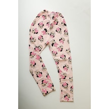 AYMERAVM - Baskılı Tayt - TFL1806GA Pudra