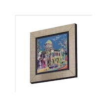 Ukrayna Görseli Baskılı Mdf Magnet 7x7 411