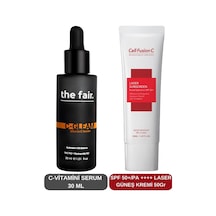 The Fair Vitamin C Serum 30 ML + Cell Fusion C Laser Güneş Kremi SPF50+ 50 ML