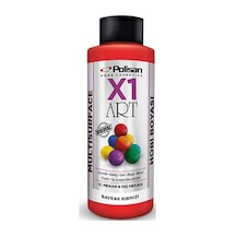Polisan X1 Art Multisurface Hobi Boyası Bayrak Kırmızı 120 ml