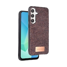 Onegif Samsung Samsung Uyumlu Galaxy A36 Bright Simli Kapak - Derin Mor Diğer