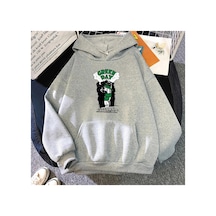 Tarzsokak Gri Unisex Müzik G-yeşil Gün Rock Grubu Estetik Kapşonlu Hip Hop Ağır Zihinsel Sweatwear Çift K