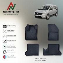 Dacia Dokker 2012 Sonrası Uyumlu Havuzlu Oto Paspas