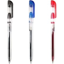 My-jel Roller Kalem 0.5mm Mavi İğne Uçlu 12'li Paket Diğer