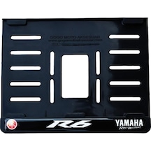 Yamaha R6 Uyumlu 2 Plastik (15x24 Cm) Kırılmaz Plakalık