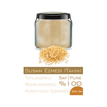 %100 Saf Tahin Susam Ezmesi Bi Kavanoz 330 Cc. Cam Kavanozda Katkısız 1. Sınıf Tahin Taze Çekim
