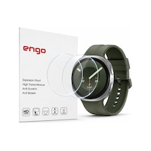 Samsung Galaxy Watch 9 44mm İle Uyumlu Ekran Koruyucu Nano Parlak Çizilmeye Dayanıklı Akıllı Saat Koruması, 9h Kırılmaz Esnek Cam, Hd Şeffaf 2 Adet Sm-l350 Çok Renkli