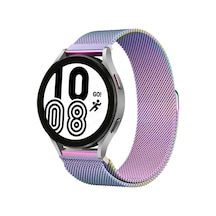 Watch 22mm Metal Mıknatıslı Kordon - Rainbow Ahşap