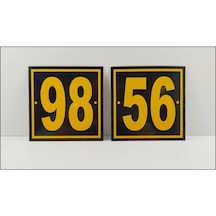 Kapı Numarası 10X10 Cm, Bina, Apartman, Işyeri Numarası (477697731)