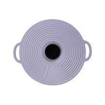 Suntek Silikon Tencere Kapağı Çok Amaçlı Gri-küçük Gri Küçük