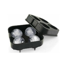Buz Kalıbı - Silikon - Top 4'lü - 45 Mm Çok Renkli
