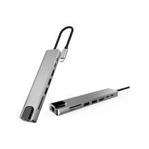 Dxim Dhu0005 All In One USB-Type-C Hub For iPad Pro - Apple Uyumlu MacBook - PC