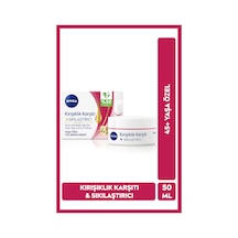 45 Yaşa Özel Kırışıklık Karşıtı Yüz Bakım Kremi 50ml, Sıkılaştırıcı, Kaz Ayağı Kırışıklığı Giderici
