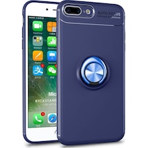 Microsonic Apple Uyumlu iPhone 8 Plus Kılıf Kickstand Ring Holder