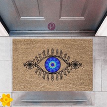 Kapı Önü Paspası Dekoratif Dijital Baskı Göz P-2489