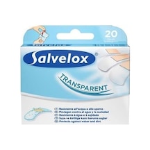 Salvelox Transparent 20li Şeffaf Su Geçirmez Yara Bandı