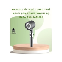 Hubrendy Kargo Banyo İçin Filtreli Duş Başlığı Pratik Kullanım