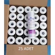 Damlalife 10'' Blok Karbon (Cto) Su Arıtma Filtre 25 Adet