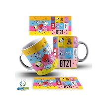 Bt21 Kupa Bardak Tek Adet K0171 Çok Renkli