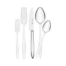 Korkmaz Talia 72 Parça Çatal Kaşık Bıçak Takımı A2486 Gümüş