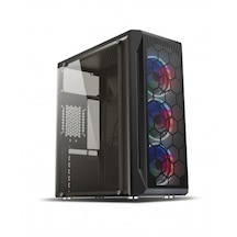 Hiper Zoe Gaming Rainbow Mid Tower ATX Kasa