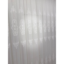Nivemeshome 4528 Asel 1/2,5 Pileli Tül Perde Apm Ekru