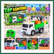 Bezos Fc502a Uzk.kum.pilli Oyuncak Çöp Arabası Bzs01