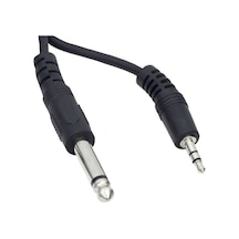 3.5 Mm Stereo Erkek-6.3 Mm Mono Erkek 3 Metre Ara Kablo
