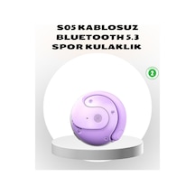 S05 Kablosuz Kulaklık Bluetooth 5.3 Ipx4 Su Geçirmez Stereo Ses Otomatik Bağlantı Standart