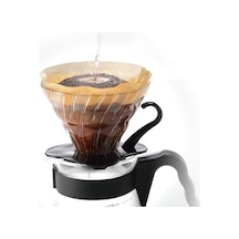 Hario V60 02 Dripper Siyah Cam