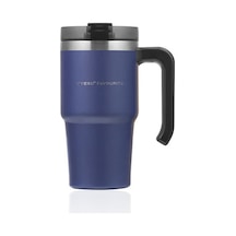 Tyeso Maxus Mug Vakumlu Isı Yalıtımlı Pipetli 600 Ml-Mavi