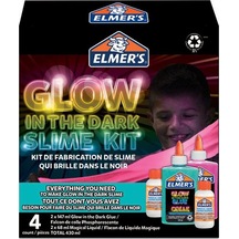 Elmers Karanlıkta Parlayan Yapıştırıcı Slime Set 2162080