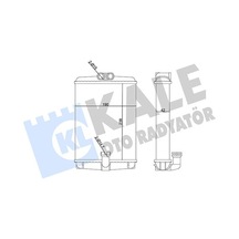 Kale 360205 Kalorifer Radyatörü - Mercedes E-class 1999-2002 E 320 Cdi Dizel 2108300561 - 2108300661 - 2208300261 - A2108300561 - A2108300661 - A2208300261