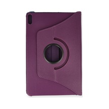 Pad X9 11.5 Kılıf 360 Tablet Deri Kılıf - Mürdüm Arka Kapak
