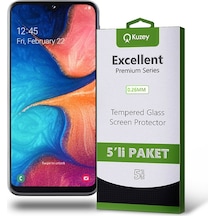 Samsung Uyumlu Galaxy A20E Ekran Koruyucu Cam 5 Adet Ekonomik Paket (541371597) 20 Tl Fark Ile Apple  iPhone Hızlı Şarj Kablosu