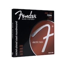 Fender Super 7250L Bass Strings Takım Tel Bas Gitar Teli 040-100