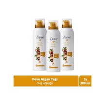 Dove Argan Yağı Duş Köpüğü 200 Ml X 3 Adet PKT.DOVE.039 Diğer