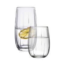 Paşabahçe 12'li Linka Su Bardak - Su Meşrubat Bardağı 2 Boy Sade