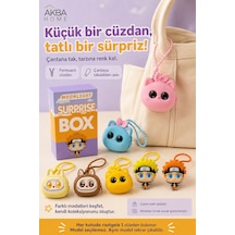 Sürpriz Kutulu Figürlü Mini Cüzdan Fermuarlı Çanta Süsü Ve Aksesuarı Rastgele Model, 1 Adet