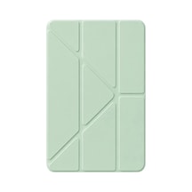 Apple Uyumlu İpad Air 11 2026 Mera Kalemlikli Tablet Kılıfı - Açık Yeşil Evimdeyokyok Kılıf